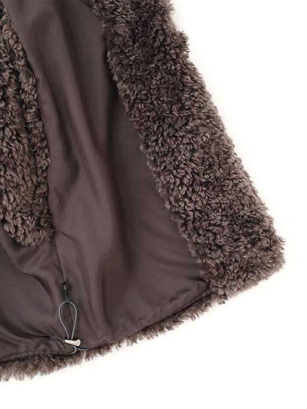 SANTEエコファーポンチョコート