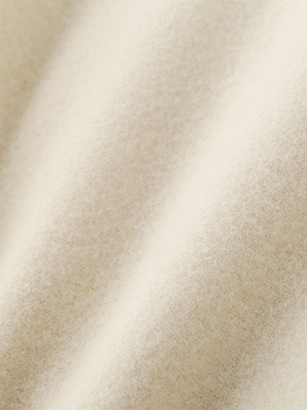 メルトンスタンドネックリバーブルゾン