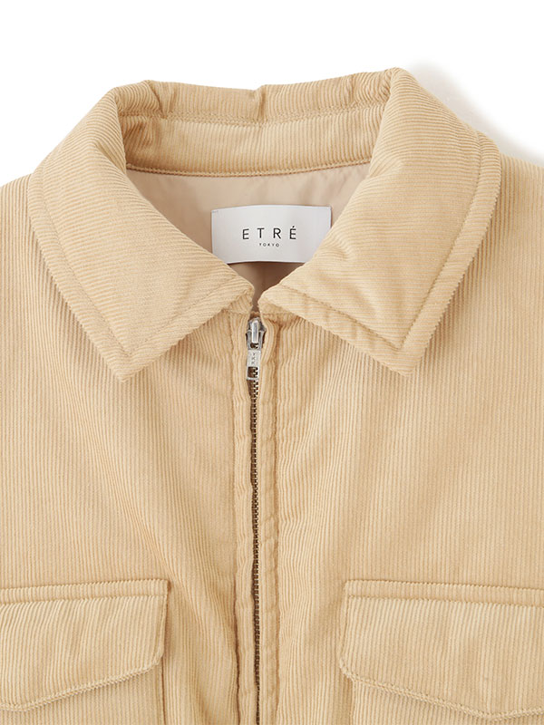 バルーンシルエットパディングブルゾン