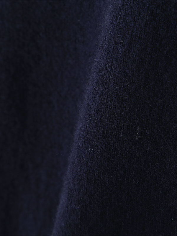 ダブルフェイスオーバーサイズニットパーカー