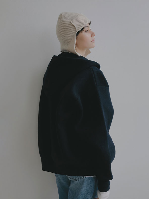 ラムウールフライトニットキャップ