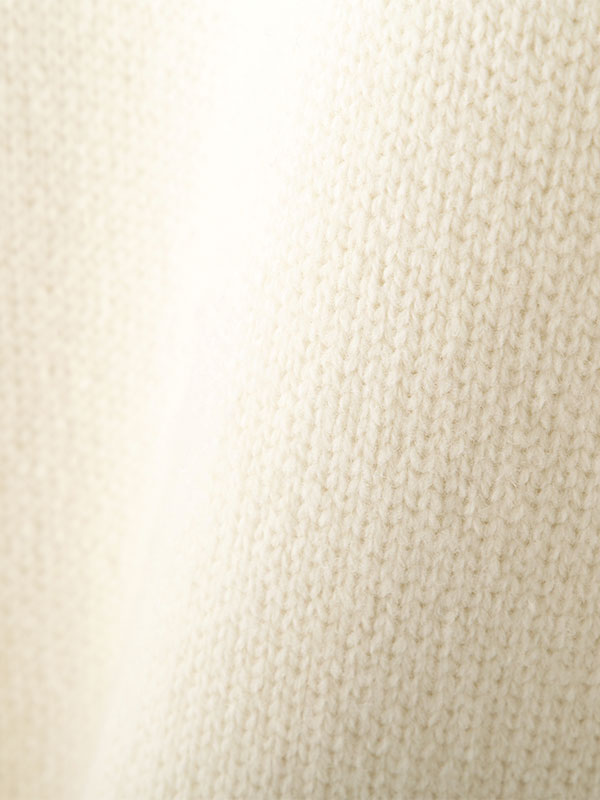 リバーシブルボックスニットプルオーバー