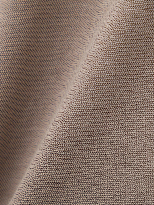 アウトステッチクルーネックロンTee