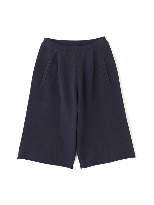 ダブルフェイスニットハーフパンツ