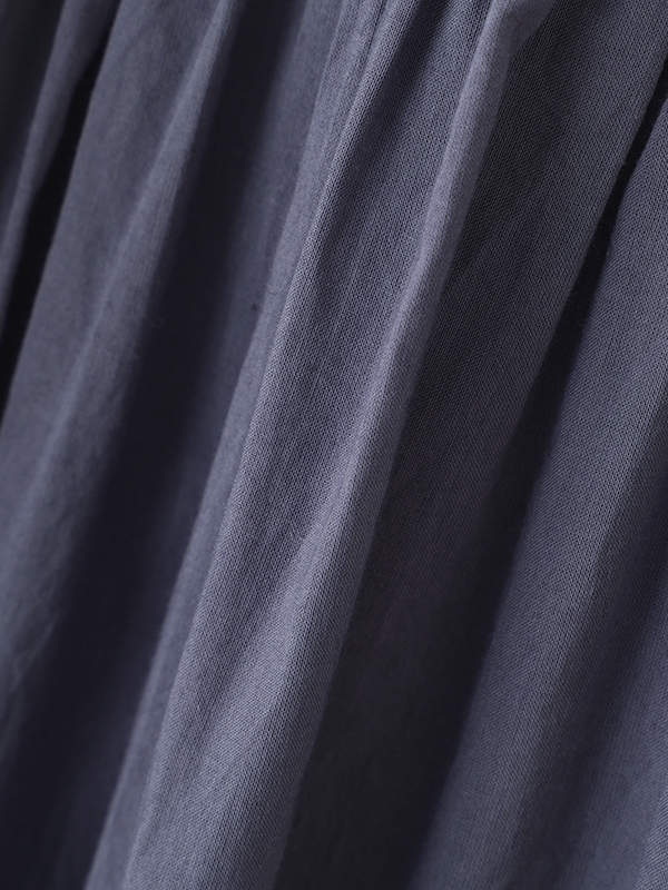 エアリーコットンガーメントダイボリュームスカート