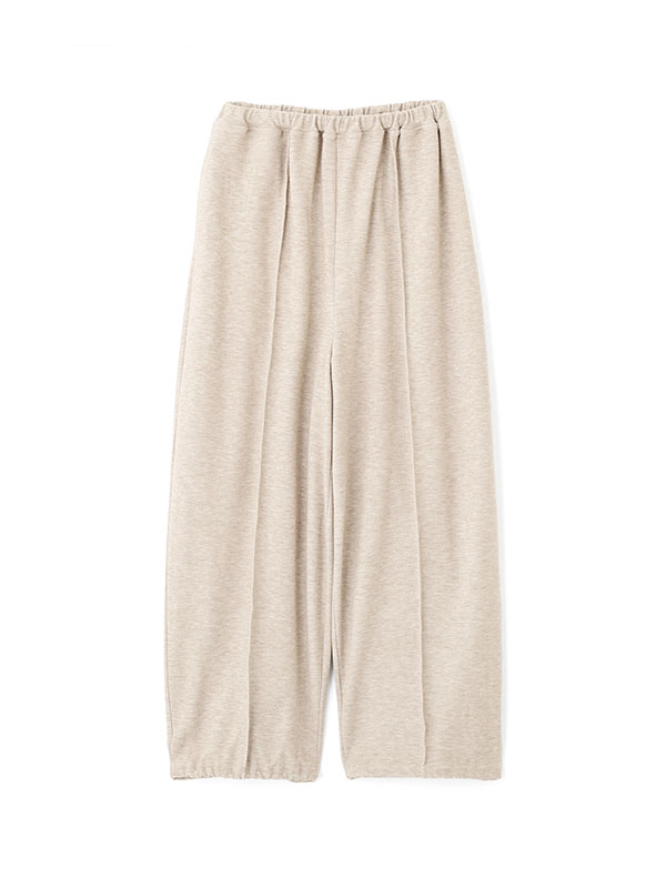 パイルピンタックワイドパンツ