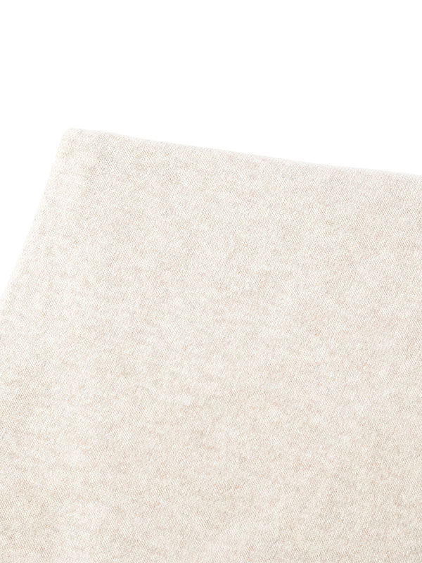A SAUCE MELERミドルゲージカシミヤニットストール(F BEIGE A SAUCE MELERミドルゲージカシミヤニットストール(F BEIGE