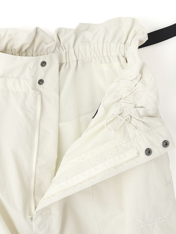ぱとらっしゅ専用ページ Marmot×ETRE TOKYO PERTEXパラシュートパンツ(S OFF WHITE