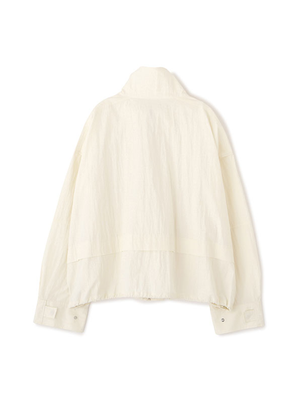 ボリュームスリーブショートブルゾン(S WHITE): アウター ボリュームスリーブショートブルゾン(S WHITE): アウター