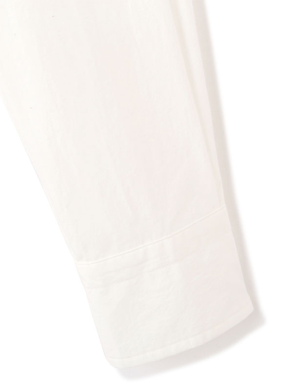 ハシゴレースソフトワッシャーシャツ(F WHITE): トップス