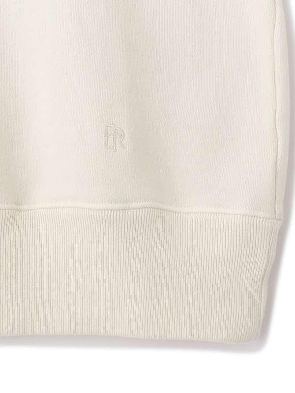 クルーネックスウェットシャツ(F OFF WHITE): トップス │ ETRE クルーネックスウェットシャツ(F OFF WHITE): トップス │ ETRE