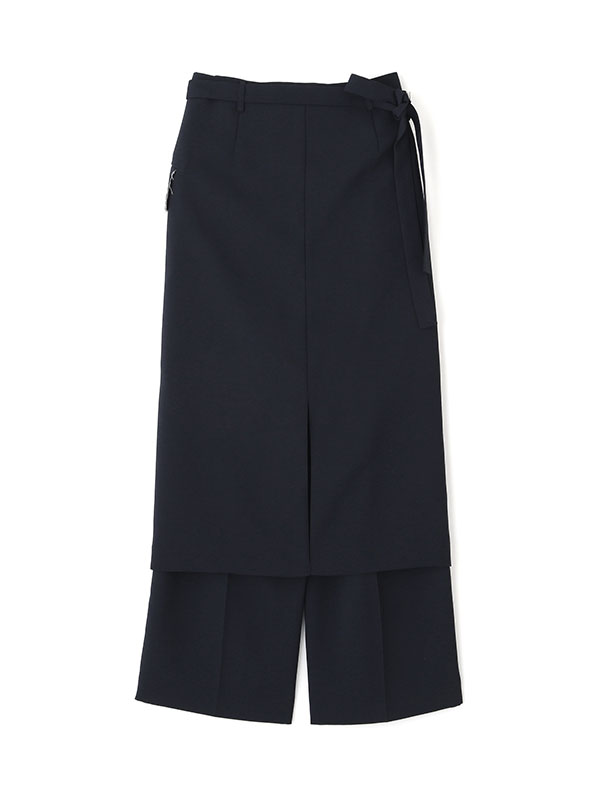 お歳暮ならオンライン カットオフスカートパンツ(S NAVY): TOKYO ETRE │ ボトムス パンツ