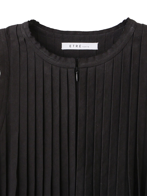 タックフレアペプラムブラウス(F BLACK): トップス │ ETRE