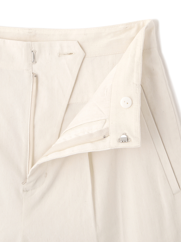 コットンリネンハーフパンツ(S WHITE): ボトムス │ ETRE TOKYO