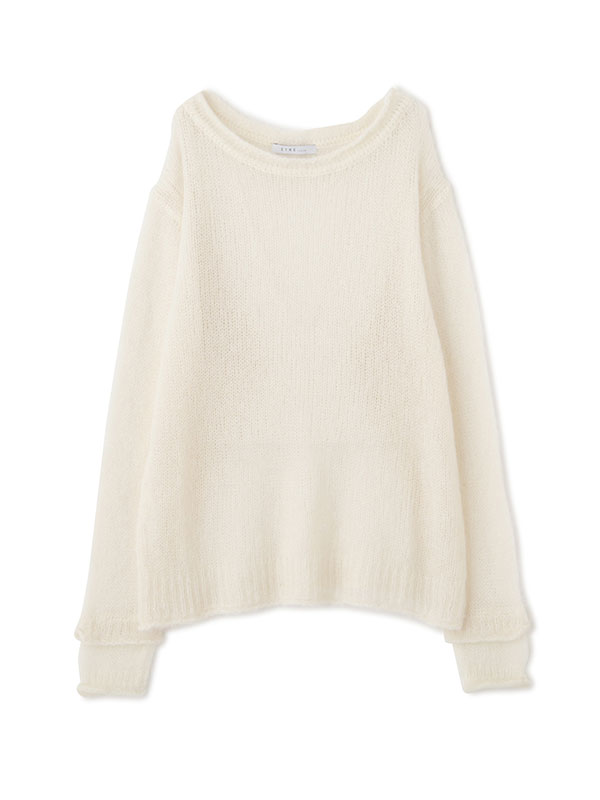 スーパーキッドモヘヤニットプルオーバー