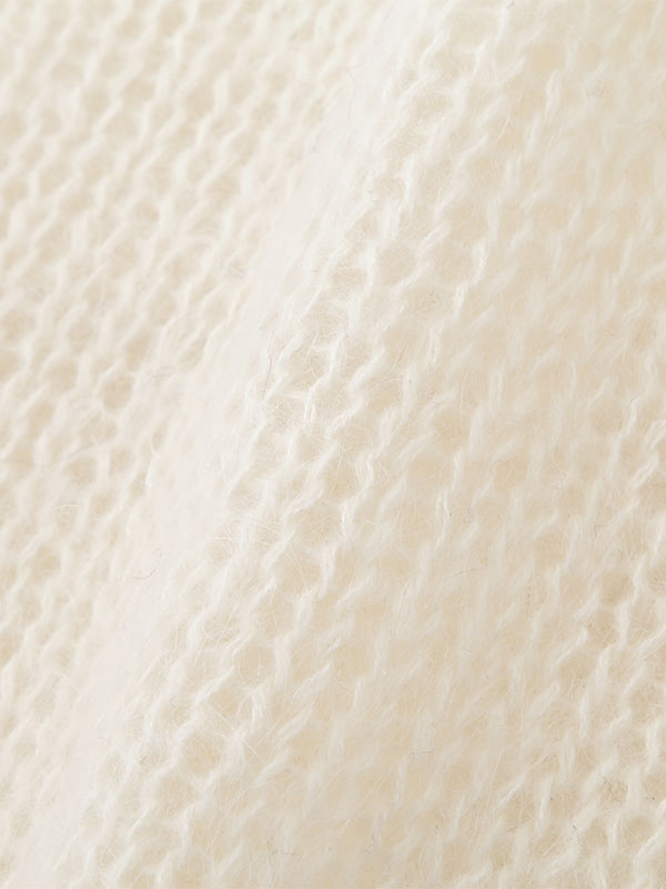 スーパーキッドモヘヤスリーブレスニットプルオーバー