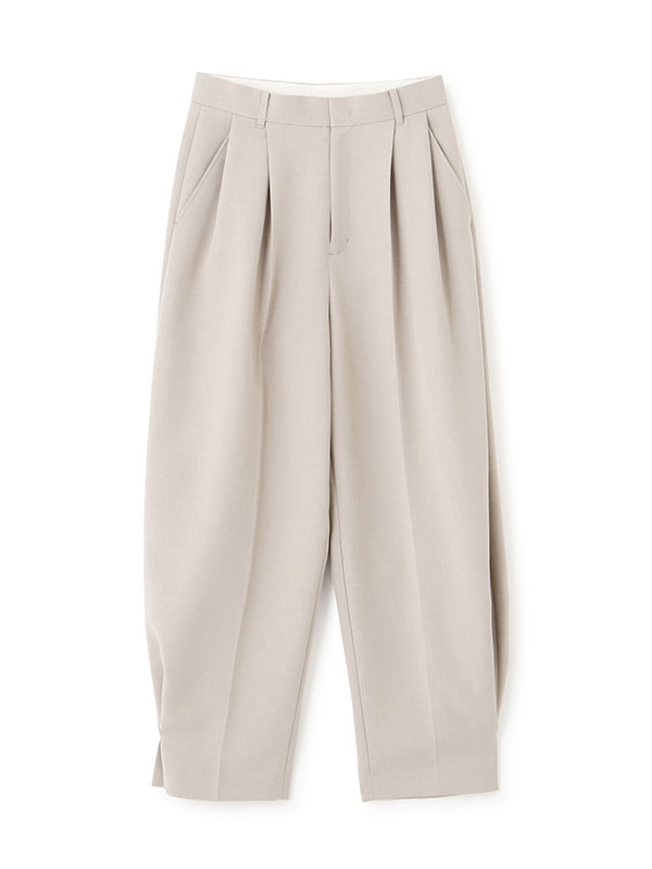 サイドヘムタックパンツ