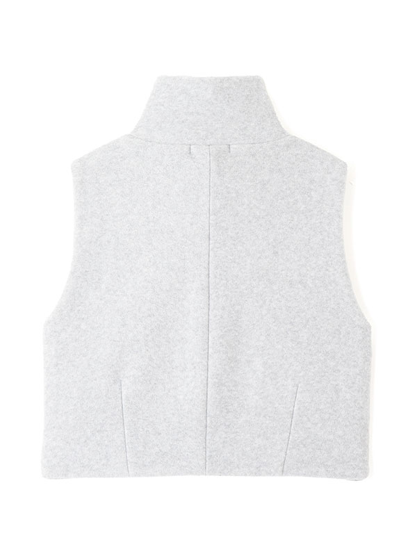コンパクトフリースベスト(F LIGHT GREY): トップス │ ETRE