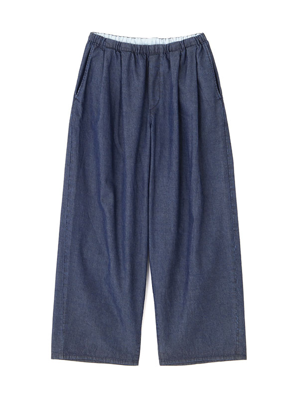 テンセルデニムリラクシーパンツ