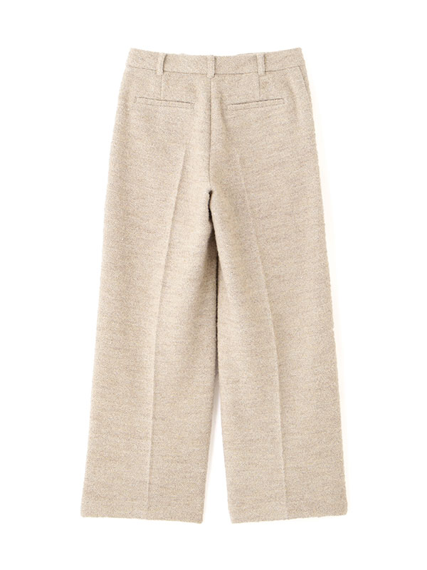 SANTEヘリンボーンツィードパンツ