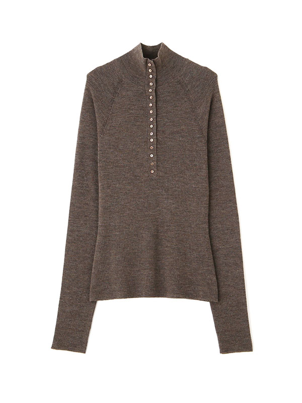 2wayコンフィーハイネックニットプルオーバー