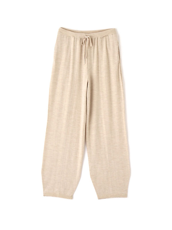 SANTEウールカシミヤニットパンツ