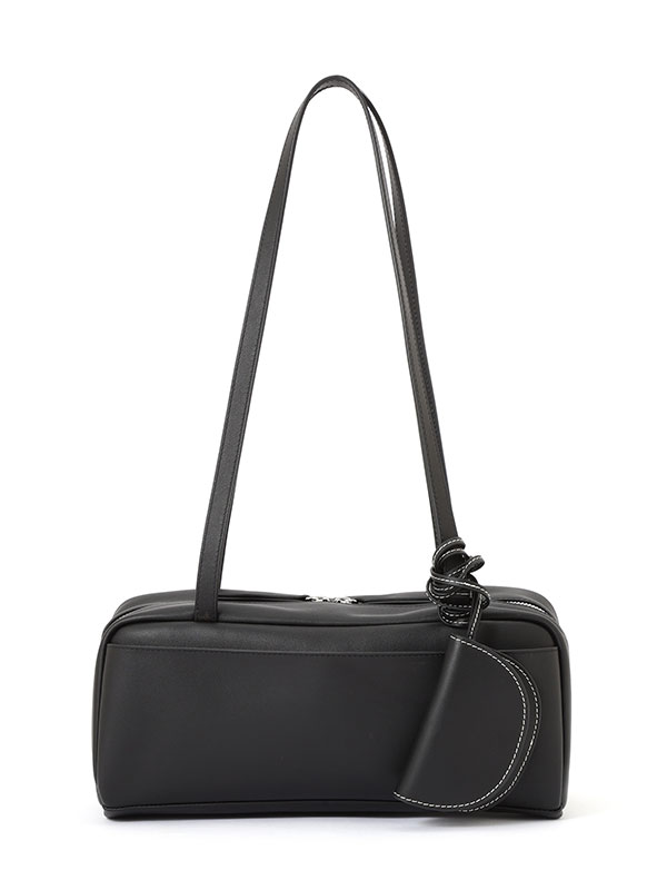 オープンポケットレザーボストン