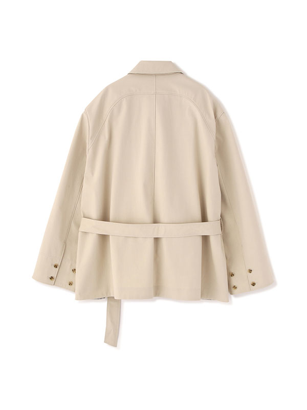 ステンカラーボンディングコート