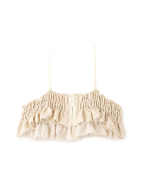 ジャガードオーバーキャミソール