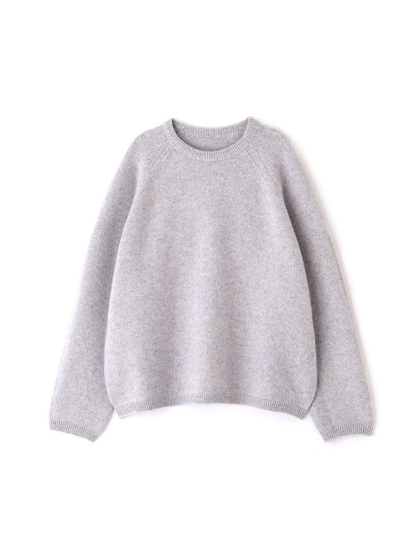 リバーシブルボックスニットプルオーバー