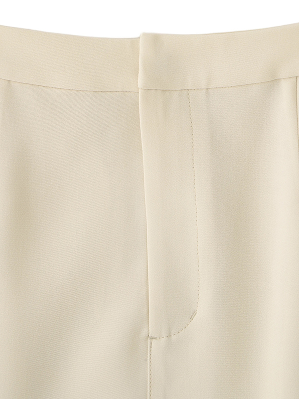 ダブルフェイスIラインスカート