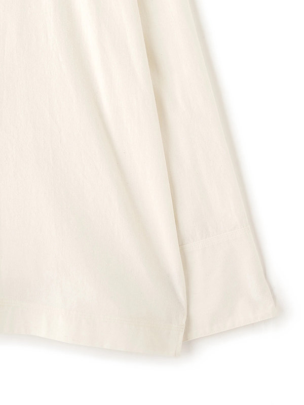 コットンシルクスキッパーシャツ