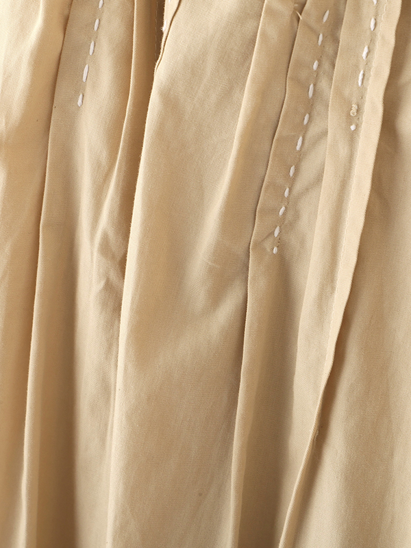 ハンドステッチボリュームワンピース