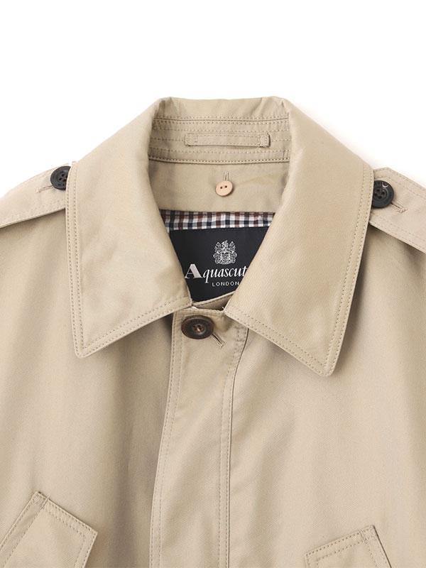 Aquascutum×ETRE TOKYOステンカラーコート(S BEIGE): アウター │ ETRE TOKYO official online  store(エトレトウキョウ)