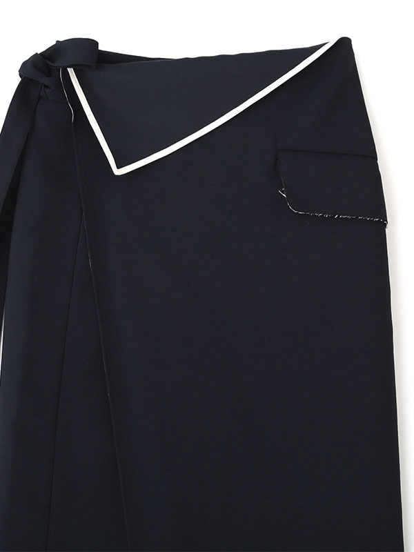 カットオフスカートパンツ(S NAVY): ボトムス │ ETRE TOKYO