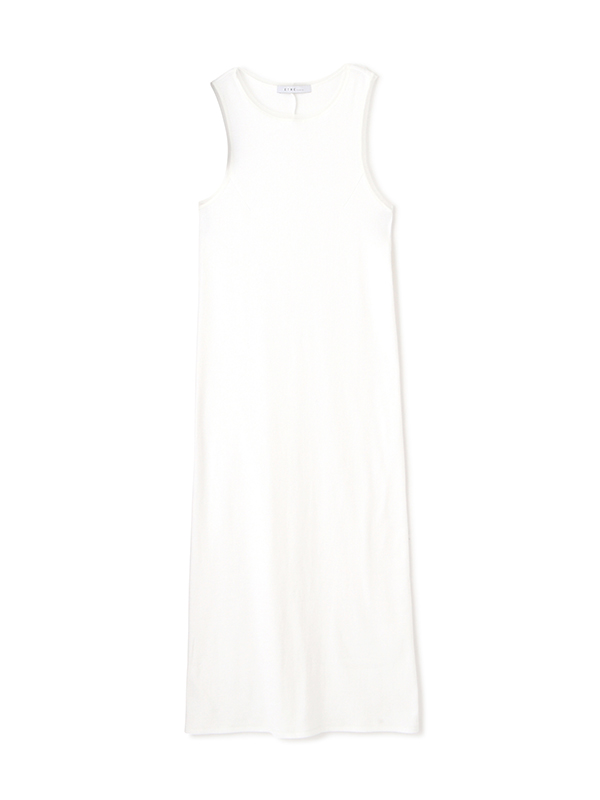 レイヤードストレートシルエットワンピース(F WHITE