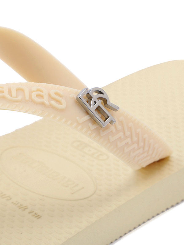 havaianas×ETRE TOKYO ETRピンビーチサンダル(22.5 BEIGE