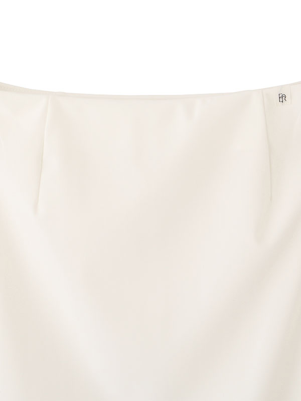 トリコットIラインスカート