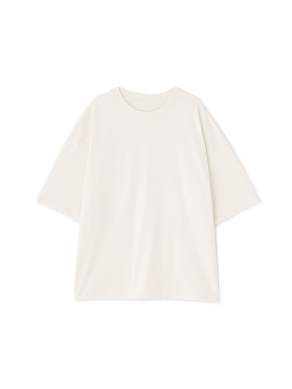 three dots パウダリーコットンTee