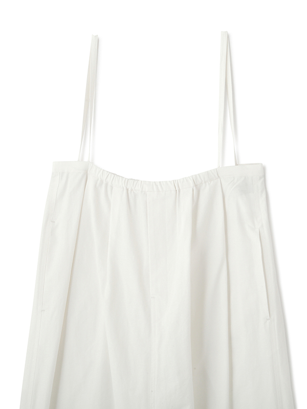 デザインストラップボリュームサスパンツ(S WHITE): ボトムス