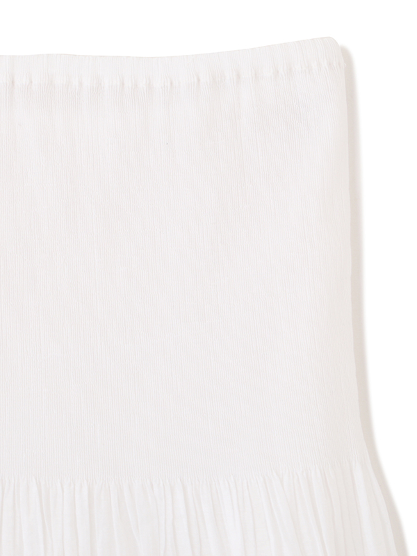 ウエストジャガードロングスカート(S WHITE): ボトムス │ ETRE ウエストジャガードロングスカート(S WHITE): ボトムス │ ETRE