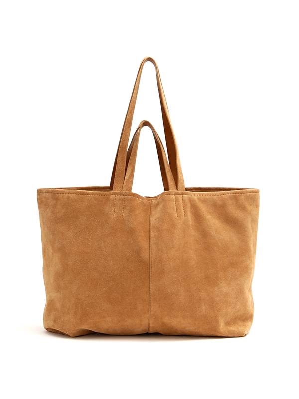 スウェードビッグトートバッグ