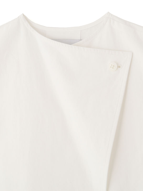 スリーブレスシャツジャケット