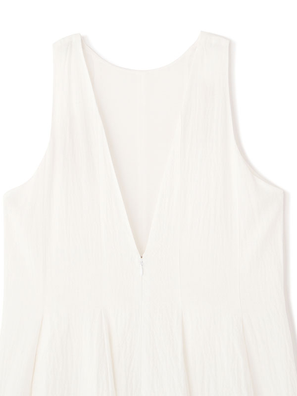 リネンサッカーロングワンピース(S WHITE): ワンピース │ ETRE