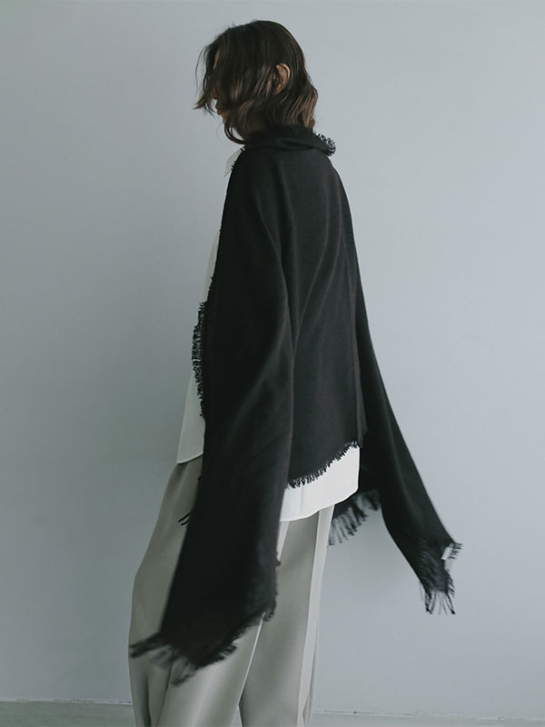 A SAUCE MELERカシミヤマイクロバスケットストールⅱ