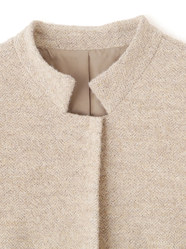 SANTEヘリンボーンツィードジャケット