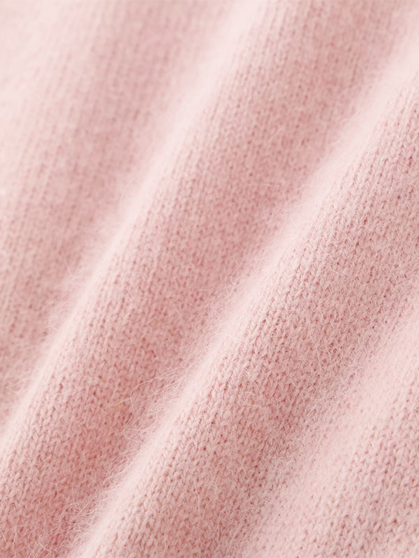 プレーンステッチVネックニットベスト