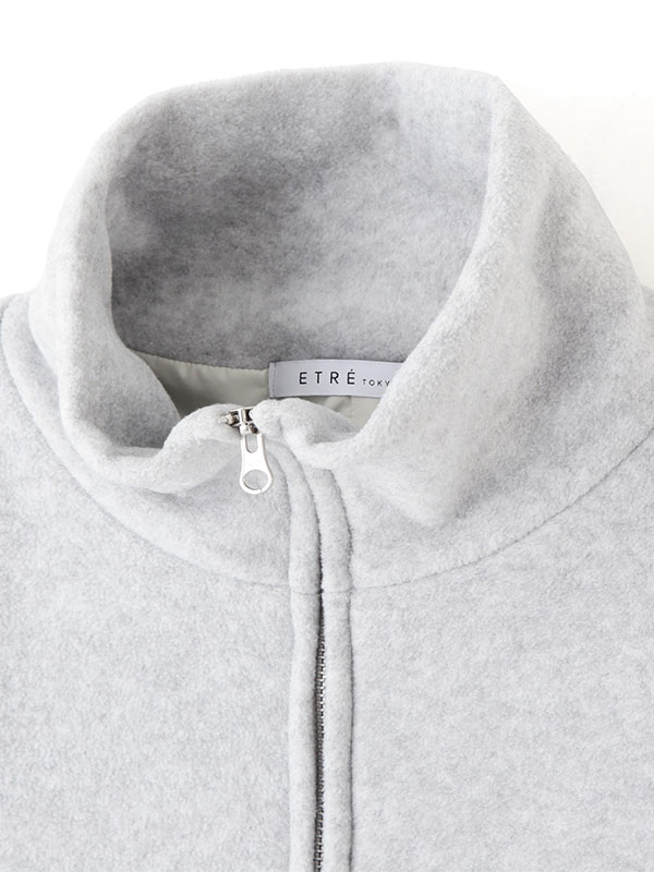 コンパクトフリースベスト(F LIGHT GREY): トップス │ ETRE