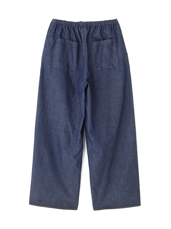 テンセルデニムリラクシーパンツ