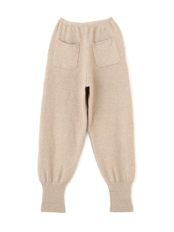 オールニードルニットジョガーパンツ(S BEIGE): ボトムス